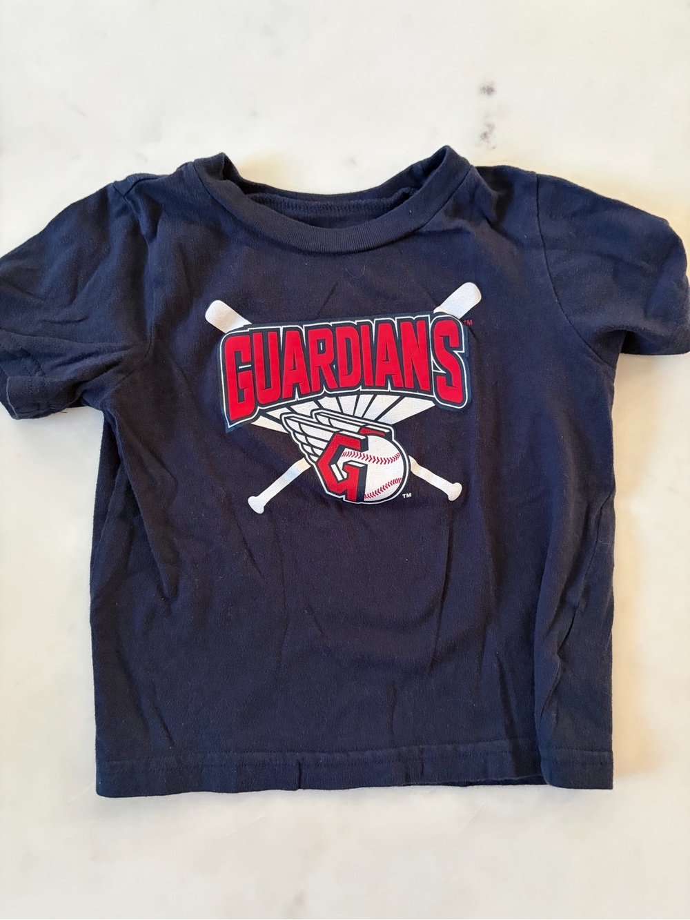 Guardians Navy Short-Sleeve Baseball Graphic Tee